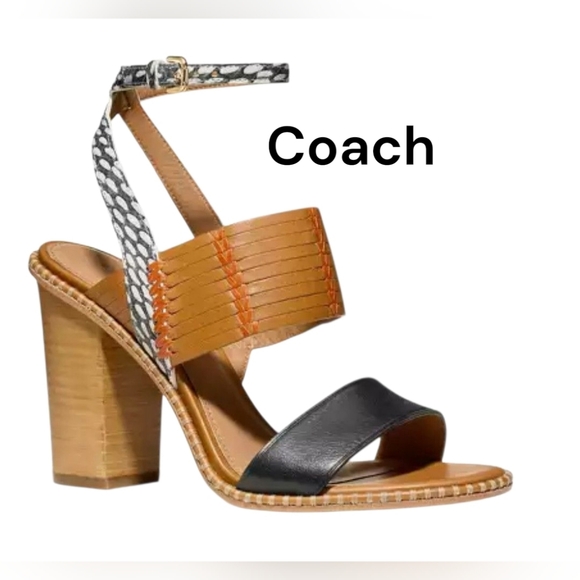 COACH SEVILLA HEEL - Picture 1 of 5